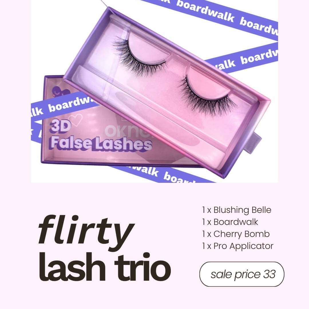 flirty lash trio